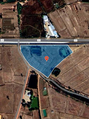 ที่ดิน สีดา โคราช : ขายที่ดินติดถนนทร202อำเภอสีดาจังหวัดนครราชสีมา ขนาดที่ดิน 12-​3 -​82 ไร่ หน้ากว้างติดถนน ทร.202- นิเวศรัตน์  218 เมตร ติดถนนสาธารณะ 2 ด้าน