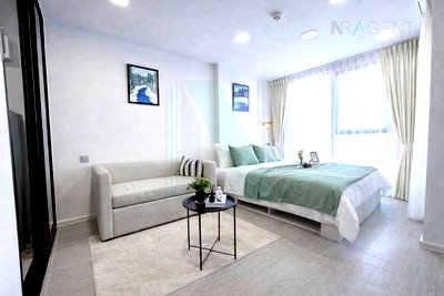 Condos for rent MRT Si Nut : 🎊 For Rent Condo ATMOZ OASIS ONNUT Building E, Floor 7,Studio, Room size 24 sqm