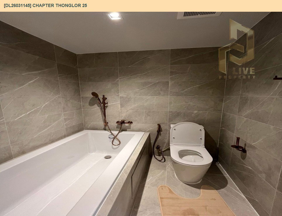 รูป DL26031145 ให้เช่าคอนโด แชปเตอร์ ทองหล่อ 25 (Chapter Thonglor 25) ใกล้ BTS ทองหล่อ พร้อมเข้าอยู่ โทรด่วน 0653619502 LineID @897iyzll - รูปที่ 8/9