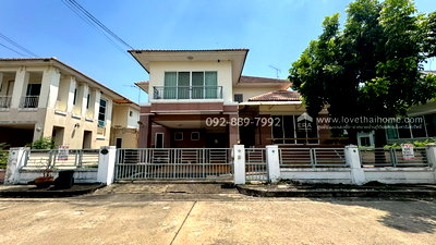 บ้านเดี่ยว สมุทรสาคร : ขายบ้านเดี่ยว 2 ชั้น หมู่บ้านสารินซิตี้ วงตะวัน ถนนพระราม2 ซอยเจษฎาวิถี พื้นที่ 109.9 ตรว. ขายเพียง 4.9 ล้านบาท ราคานี้ถูกที่สุดในโครงการแล้ว 