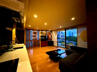 Condos for sale : 🔥12.2 MB🔥 - Nice Decorate 1 Bed with Bathtub 65.61 sq.m. BTS Ratchadamri & MRT Si Lom & Lumphini Park at Noble Ambience Sarasin Condo / For Sale