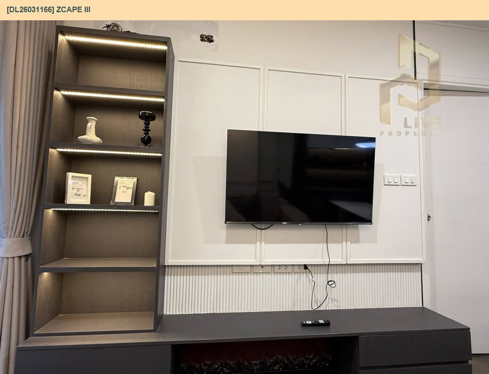 รูป DL26031166 ให้เช่าคอนโด ซีเคป 3 (Zcape III) ใกล้ - พร้อมเข้าอยู่ โทรด่วน 0656133286 LineID @534wlwof - รูปที่ 5/14
