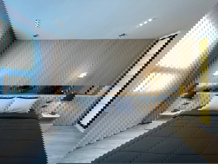 รูป ปล่อยเช่าพลูวิลล่า2ชั้น สไตล์โมเดิร์น พร้อมสระว่ายน้ำส่วนตัว ตั้งอยู่ทำเลสันกลาง - สันกำแพง ใกล้ร.พ.กรุงเทพ , เซนเฟส , ม.พายัพ  - รูปที่ 25/38