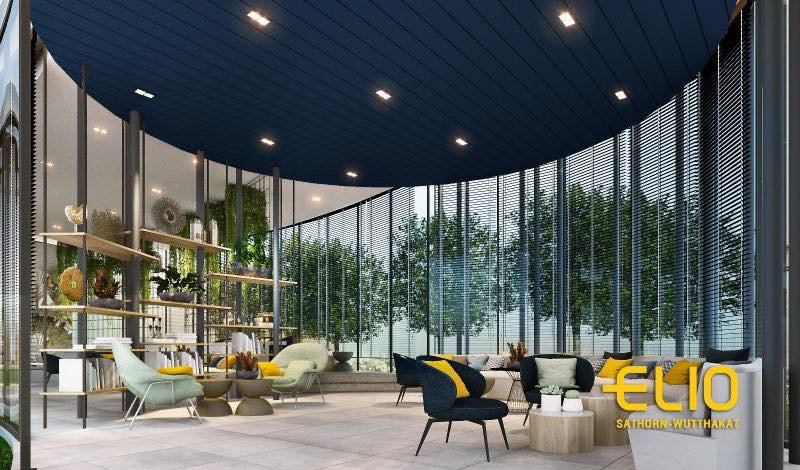 รูป K-065 💢 เช่า30,000🌵🌈Elio สารทร -วุฒากาศ🌵🌈 ติด BTS วุฒากาศ 🚝 (500 เมตร) มีรถรับ-ส่ง - รูปที่ 13/14