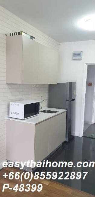 รูป P-48399 คอนโดให้เช่า 7,000 บาท ใกล้ BTS อ่อนนุช! เอ สเปซ มี สุขุมวิท 77 วิวเมืองสวย | Line Id: @easythaihome | 085-592-2897 - รูปที่ 8/16
