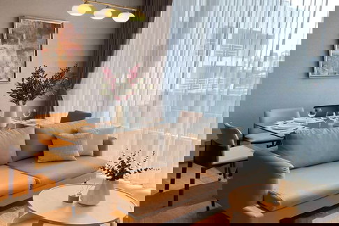 🔥เช่าด่วน !! Saladaeng One, 1 ห้องนอน, 1 ห้องน้ำ, วิวเมือง, ตกแต่งสไตล์โมเดิร์น, ทำเลดี !!🔥Code C20260300037 แต่ครบ, พร้อมเข้าอยู่📣📣