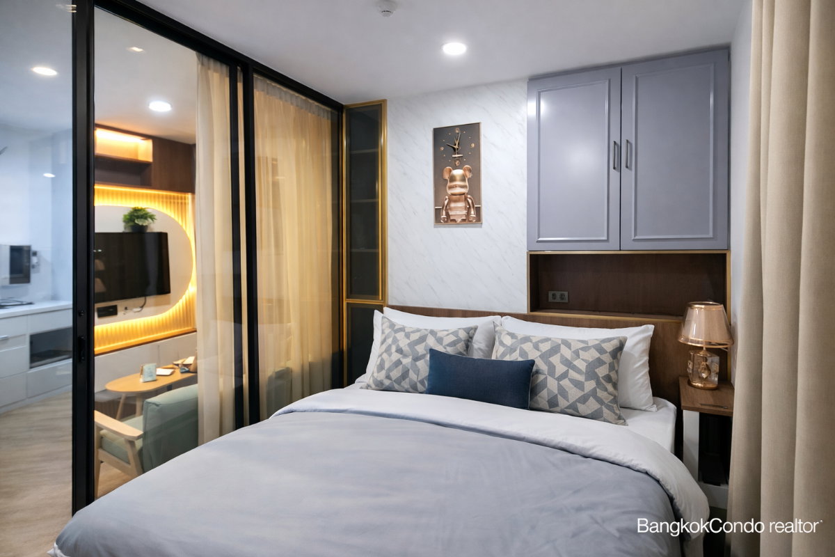 รูป 🍀🍀 Prime Condo Location🚆ให้เช่า📌 ไอดีโอ คิว สุขุมวิท 36 (Line:@rent2022)BTS ทองหล่อ✨พร้อมเข้าอยู่  ✨ A10985  - รูปที่ 3/14