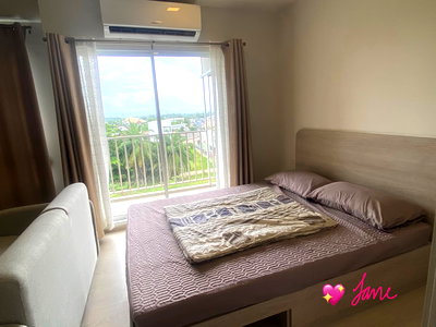 Condos for rent Central Festival Hadyai : Dcondo sand Hatyai New room Studio Building B 28.99 sq.m City view Fifth floor / Posted by owner 