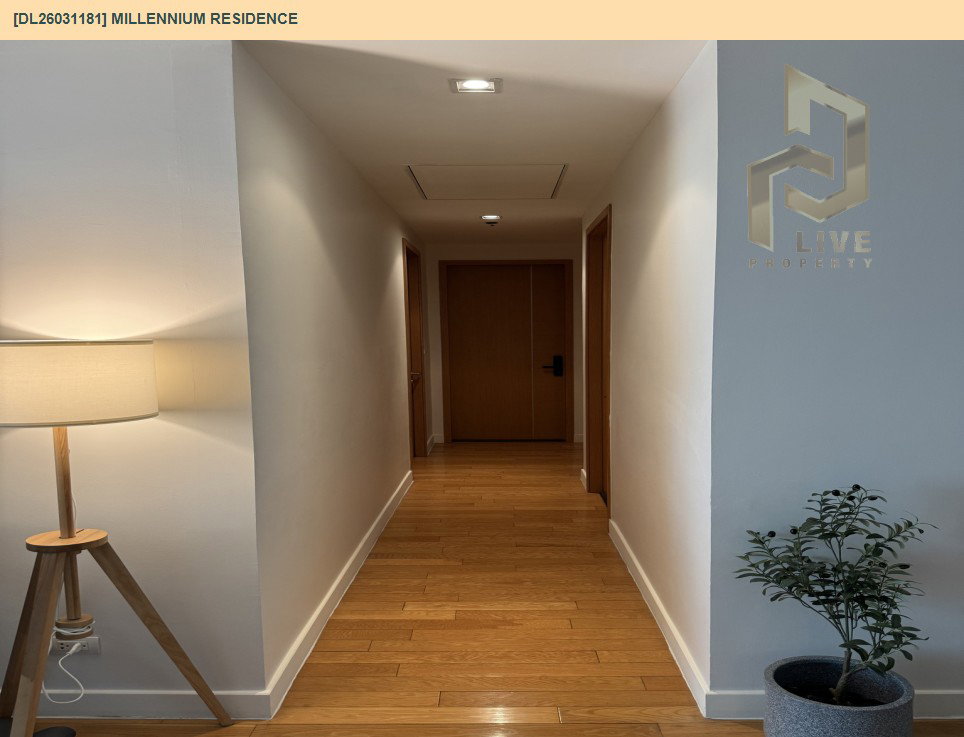 รูป DL26031181 ขายคอนโด มิลเลนเนียม เรสซิเด้นส์ แอท สุขุมวิท (Millennium Residence) ใกล้ BTS อโศก พร้อมเข้าอยู่ โทรด่วน 0653619502 LineID @897iyzll - รูปที่ 7/7