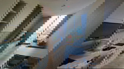 ปล่อยเช่า คอนโด Noble Be 19 1 ห้องนอน 1 ห้องน้ำ ตกแต่งเฟอร์นิเจอร์ครบ พร้อมเข้าอยู่!