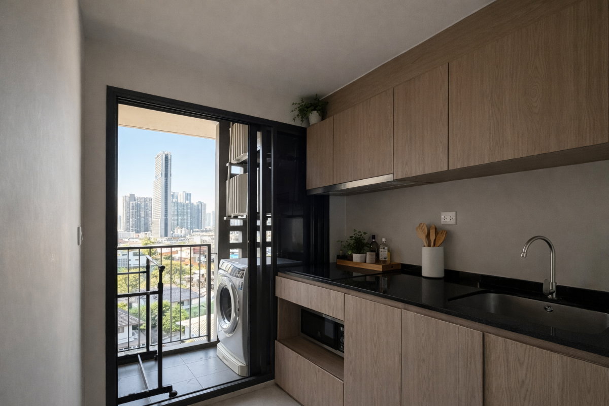 รูป 🍀🍀 Hot Deal🔥 ให้เช่า📌 แชมเบอร์ส อ่อนนุช สเตชั่น (Line:@rent2022)BTS อ่อนนุช ✨พร้อมเข้าอยู่ ✨ A10907 - รูปที่ 8/12