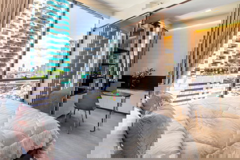 SK094/ให้เช่าคอนโด Celes Asoke ทำเลใจกลางอโศก ใกล้ทั้ง BTS และ MRT