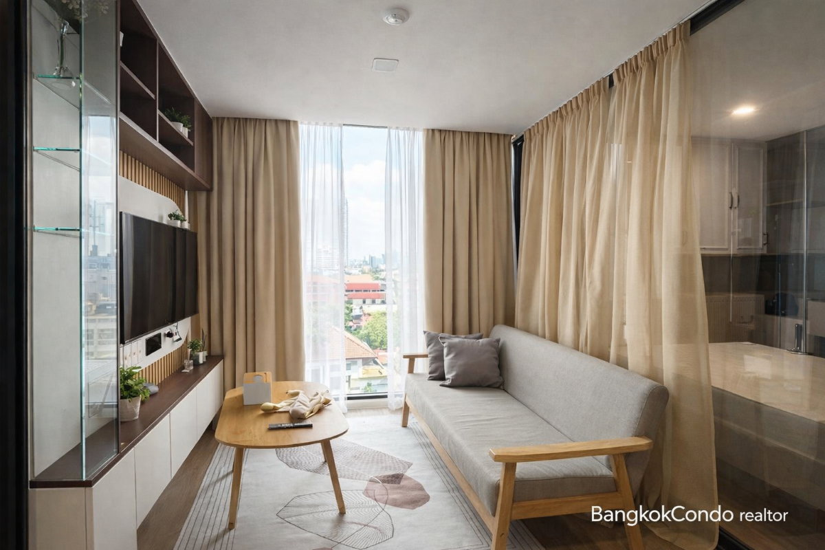 รูป 🍀🍀 Prime Condo Location🚆ให้เช่า📌 ไอดีโอ คิว สุขุมวิท 36 (Line:@rent2022)BTS ทองหล่อ✨พร้อมเข้าอยู่  ✨ A10985  - รูปที่ 6/14