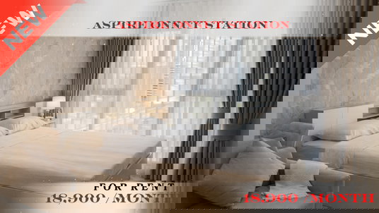 รูปภาพ 🍀🍀 Prime Condo Location🚆ให้เช่า📌 แอสปาย อ่อนนุช สเตชั่น (Line:@rent2022)BTS อ่อนนุช ✨พร้อมเข้าอยู่ ✨ A10990