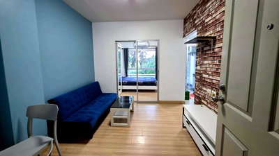 เช่าคอนโด ถนนเลี่ยงเมืองปากเกร็ด : ( พร้อมเข้าอยู่ ) ให้เช่า คอนโด เดอะคิทท์ แจ้งวัฒนะ  ชั้น 2 ขนาด 29 ตร.ม. ตกแต่งครบ ติดรถไฟฟ้าสายสีชมพูเดินทางสะดวก