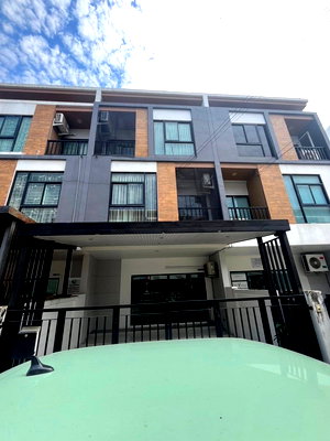 เช่าทาวน์โฮม วิทยาลัยเทคนิคกาญจนาภิเษกมหานคร : S04-0099 Townhome for rent, Trio Romklao Project