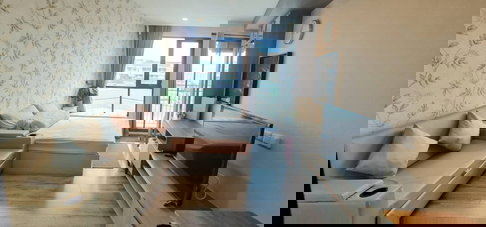 BTS Bearing 500 m. Price 10,000 Baht Condo KnightsBridge Collage Sukhumvit 107 ( Rental )