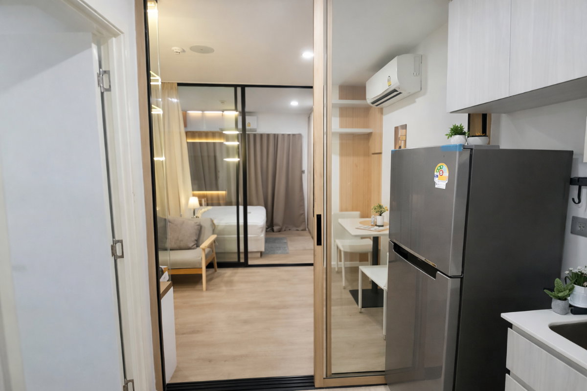 รูป 🍀🍀 Prime Condo Location🚆ให้เช่า📌 ไอดีโอ คิว สุขุมวิท 36 (Line:@rent2022)BTS ทองหล่อ✨พร้อมเข้าอยู่  ✨ A10985  - รูปที่ 7/14