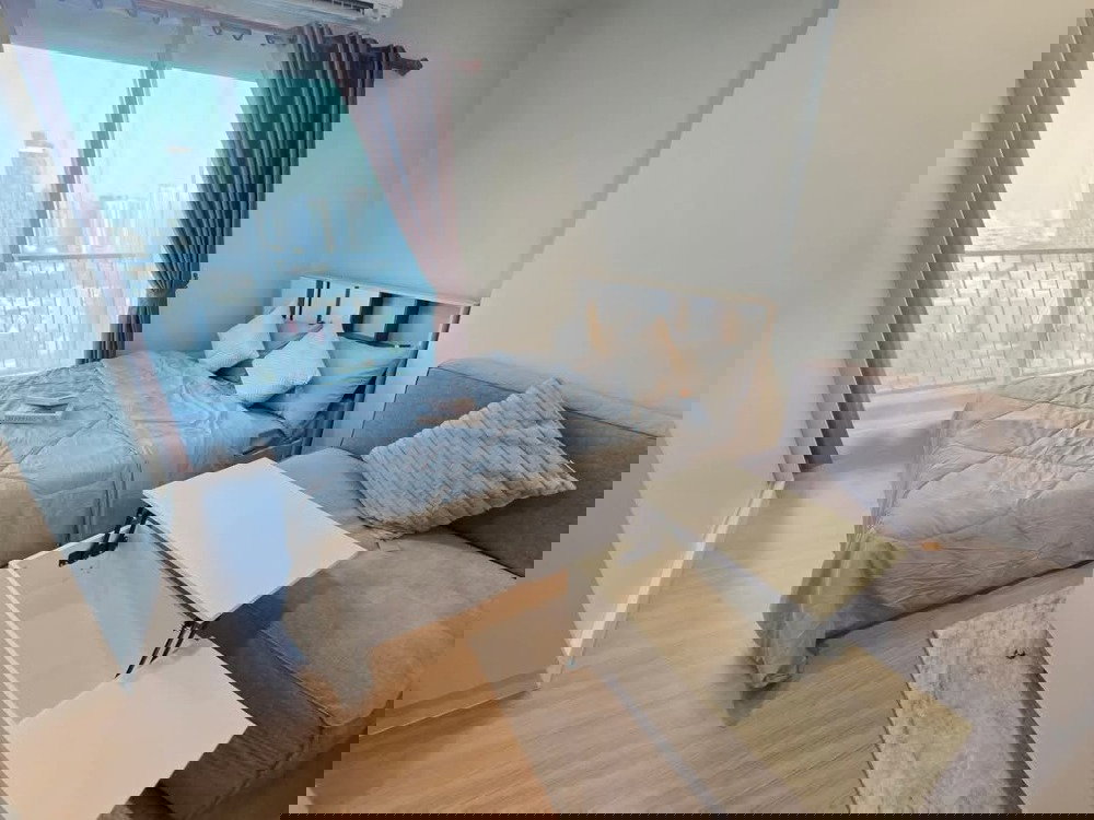 รูป Metro Sky Wutthakat【𝐒𝐄𝐋𝐋 & 𝐑𝐄𝐍𝐓】🔥ห้องโทนอบอุ่น วิวเมืองเต็มตา แสงธรรมชาติสวย🔥 ติดต่อไลน์ไอดี: @hacondo - รูปที่ 1/7