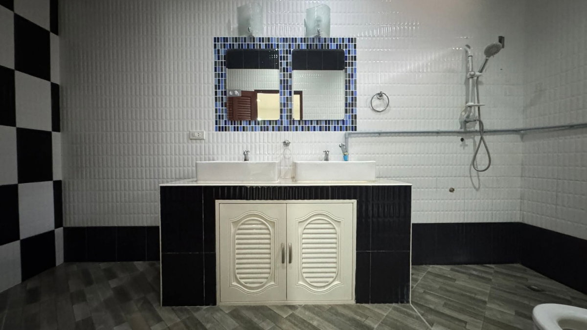 รูป บ้านเดี่ยวชั้นเดียว พัทยา ห้วยใหญ่ ราคาถูก 2ห้องนิน 2ห้องน้ำ - รูปที่ 6/13