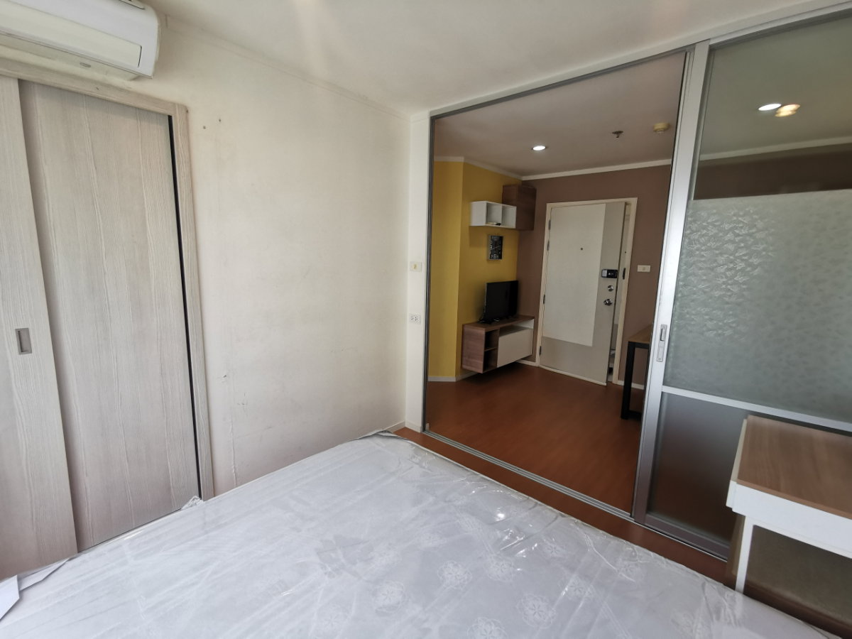 รูป 📢📢 ให้เช่า*ห้องริม​* ลุมพินีพาร์ค รัตนาธิเบศร์ ตึกA ขนาด 27 ตรม. *มีเครื่องซักผ้า*เตาไฟฟ้า+ตัวดูดควัน* - รูปที่ 8/26