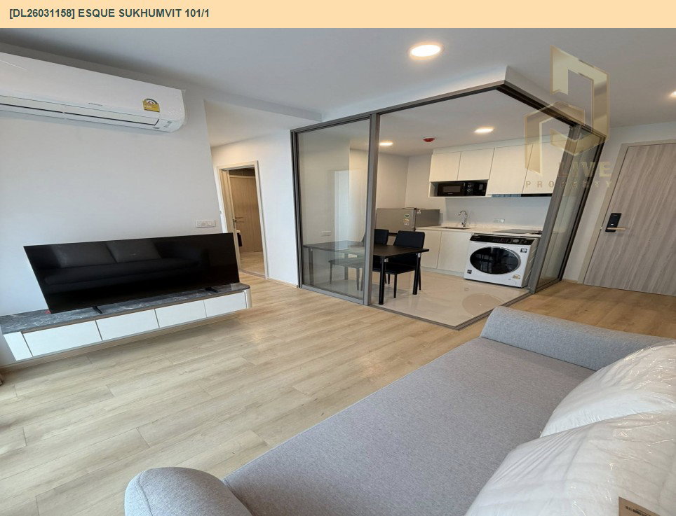 รูป DL26031158 ให้เช่าคอนโด เอสคิว สุขุมวิท 101/1 (ESQUE SUKHUMVIT 101/1) ใกล้ - พร้อมเข้าอยู่ โทรด่วน 0653619502 LineID @897iyzll - รูปที่ 3/6