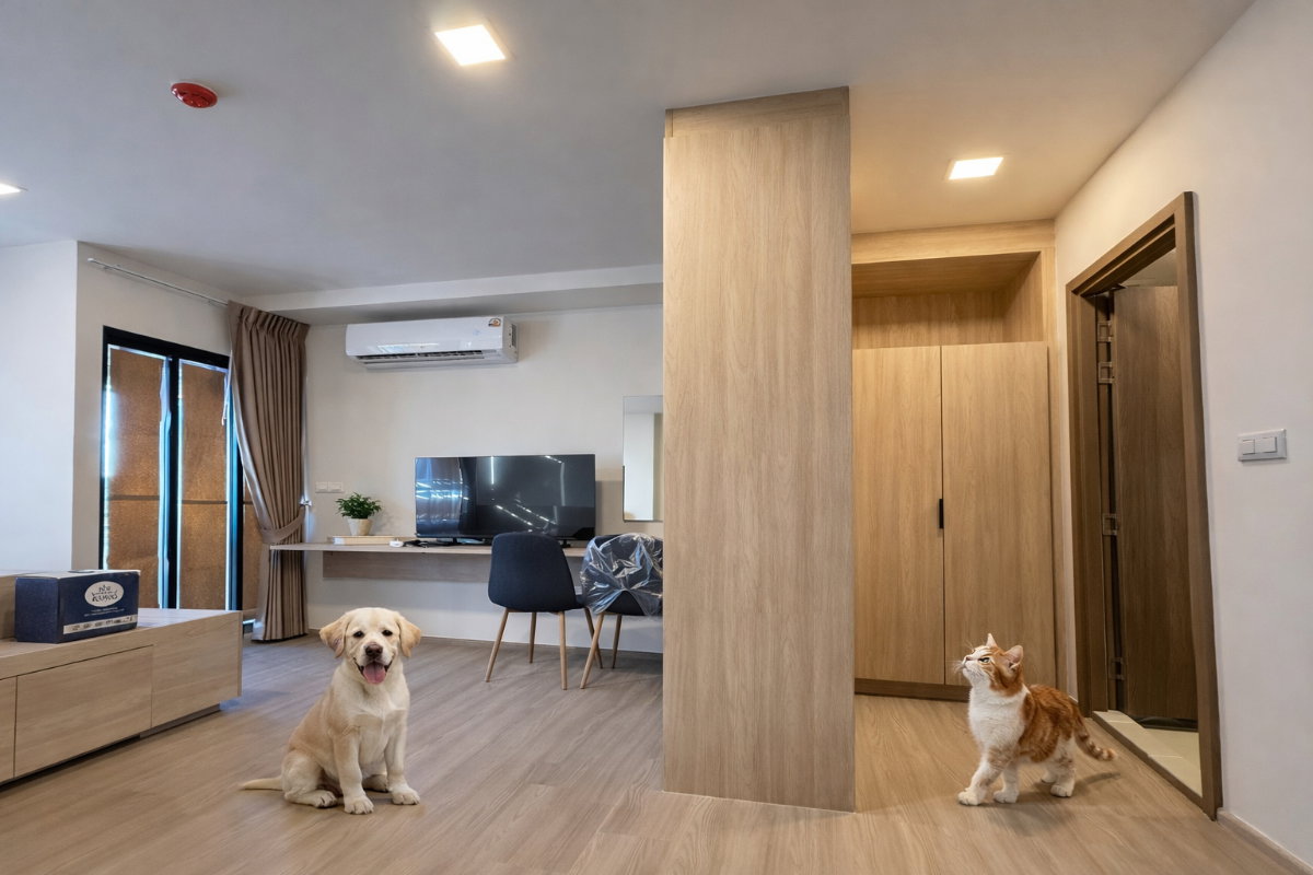 รูป 🍀🍀 Pet-Friendly 🐶🐱 ให้เช่า📌 เดอะ มูฟ บางนา (Line:@rent2022)BTS แบริ่ง ✨พร้อมเข้าอยู่ ✨ A10991 - รูปที่ 3/7