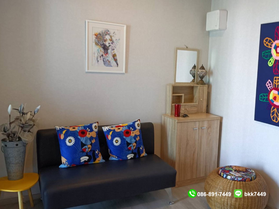 รูป ✅✅ปล่อยเช่า คอนโดไอดิโอ จรัญฯ70 ริเวอร์วิว 1นอน 1น้ำ 31 ตรม. วิวแม่น้ำเจ้าพระยา สถานีรถไฟฟ้าบางพลัด - รูปที่ 8/17