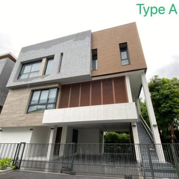 LTHC7353 – Single House in Rama 9 FOR SALE 5 beds 5 baths Size 462 Sq.M. Near MRT cultural center Station ONLY 77 MB
