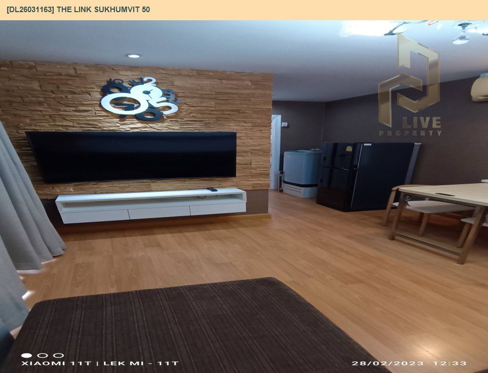 รูป DL26031163 ให้เช่าคอนโด เดอะ ลิงค์ สุขุมวิท 50 (The Link Sukhumvit 50) ใกล้ BTS อ่อนนุช พร้อมเข้าอยู่ โทรด่วน 0842740999 LineID @523dslwi - รูปที่ 14/16