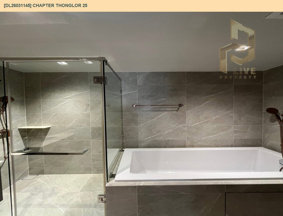 รูป DL26031145 ให้เช่าคอนโด แชปเตอร์ ทองหล่อ 25 (Chapter Thonglor 25) ใกล้ BTS ทองหล่อ พร้อมเข้าอยู่ โทรด่วน 0653619502 LineID @897iyzll - รูปที่ 7/9
