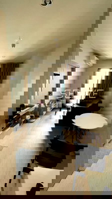 Condos for rent : 1 Bed Large Room City View   Fully furnished  Good Location Close To MRT Lat Phrao 150 m.  @  Nue Noble Ratchada Lat Phrao