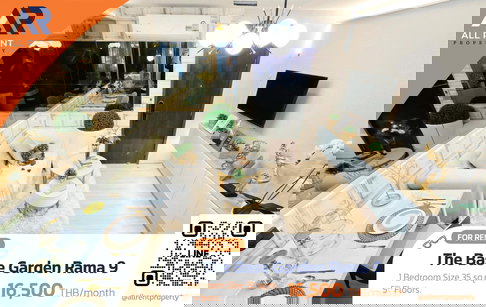 🔥 ราคาดี! The Base Garden Rama 9 คอนโดใกล้ ใกล้ RCA / CBD ในราคาเพียง 16,500 บาท