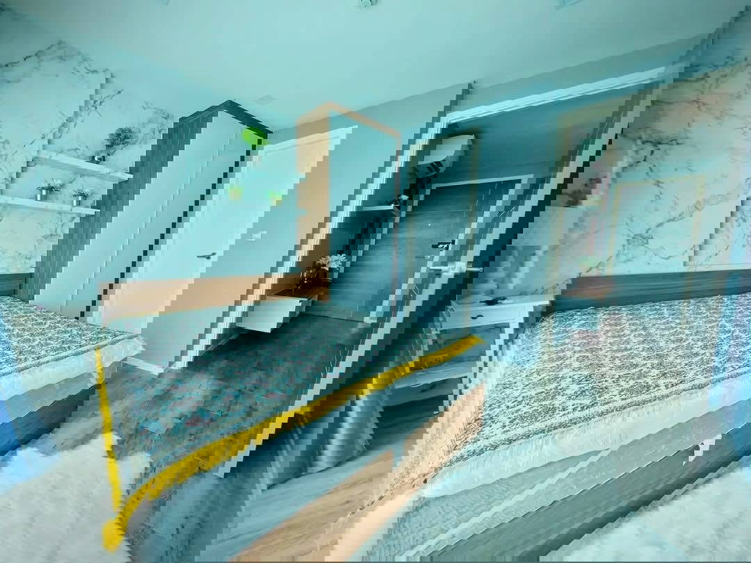 รูป ขาย คอนโด Modiz Ratchada 32 1 ห้องนอน 1 ห้องน้ำ 1 รับแขก ห้องใหญ่ 35 ตร.ม. ห้องใหม่เอี่ยม ไม่เคยเข้าอยู่ - รูปที่ 4/10