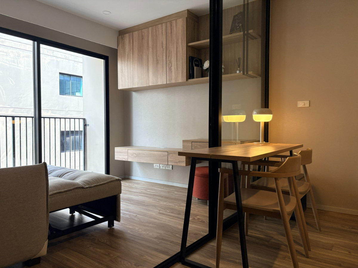 รูป ห้องรีโนเวทใหม่ พร้อมอยู่ ใกล้ BTS สุรศักดิ์ เพียง 1.1 กิโลเมตร อาคาร C ชั้น 6 วิวสวน ลมดี พื้นที่ 30.36 ตร.ม. 2.39 ล้าน ฟรีโอน - รูปที่ 5/18