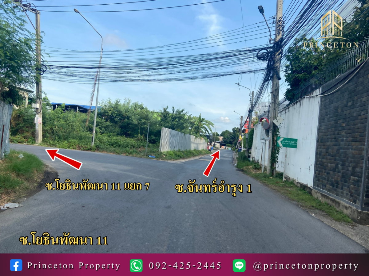 รูป ที่ดินเปล่าให้เช่า ซอยโยธินพัฒนา 11 ติด CDC - รูปที่ 6/14