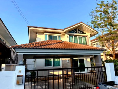 บ้านเดี่ยวให้เช่า : ให้เช่า บ้านเดี่ยว ในโครงการศุภาลัย การ์เด้นวิลล์ สันกำแพง-เชียงใหม่ ใกล้ รร.นานาชาตินครพายัพ (R984) T.0946511456