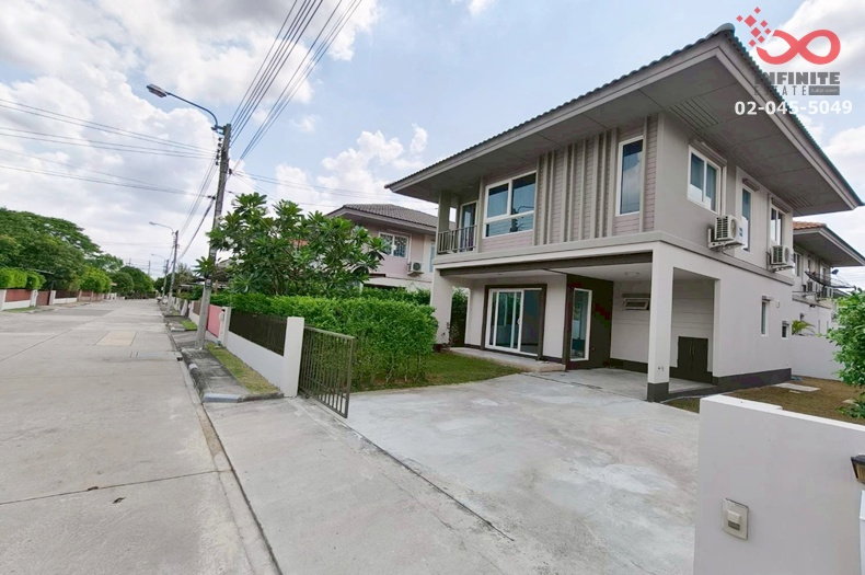ขายบ้านเดี่ยว : ขายบ้านเดี่ยว 2 ชั้น 50 ตร.ว. คณาสิริ วงแหวน - พระราม 5 บางกรวย - บางคูลัด