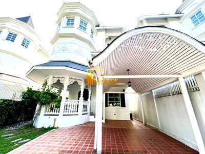 เช่าบ้านเดี่ยว BTS แบริ่ง : Fantasia Villa 2 | Spacious 4 Bed House For Rent in Bearing - BR49076SH