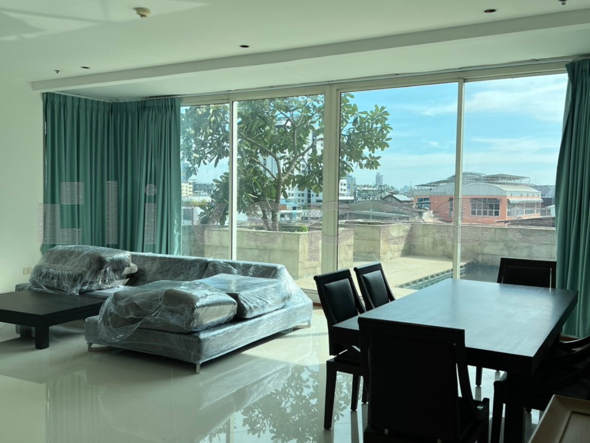 รูป ▚ LH099ツ ให้เช่า: The Empire Place 3BR 370.87sqm. 160K ✨ Penthouse สุดหรูใจกลางเมือง พร้อมสระว่ายน้ำส่วนตัว (Private Pool) 🏙️ - รูปที่ 4/11