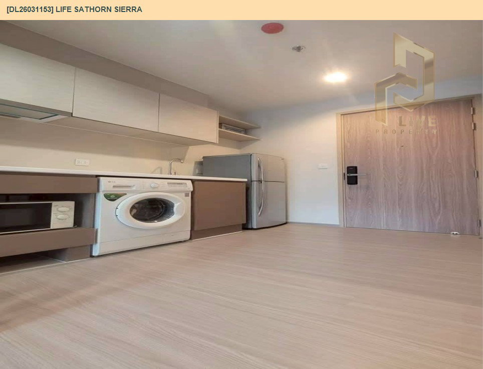 รูป DL26031153 ให้เช่าคอนโด ไลฟ์ สาทร เซียร์รา (Life Sathorn Sierra) ใกล้ BTS ตลาดพลู พร้อมเข้าอยู่ โทรด่วน 0800343450 LineID @655ebbvc - รูปที่ 5/9