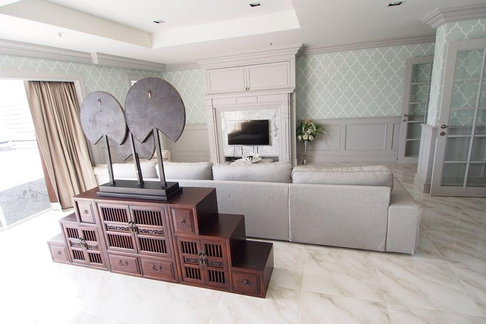 LTH7310 – Kiarti Thanee City Mansion FOR RENT 4 beds 3 baths size 270 Sq.M. Near MRT Phetchaburi station ONLY 100k/month