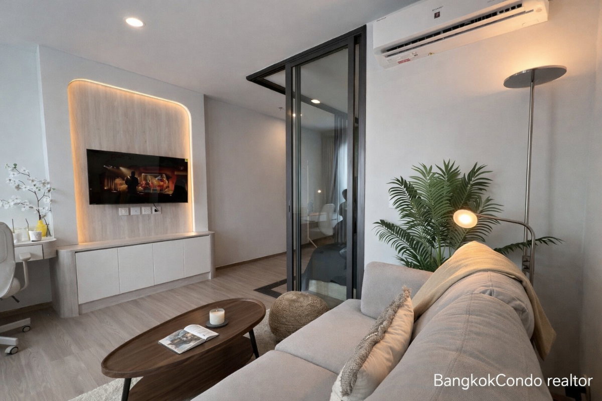 รูป 🍀🍀 Modern Room💙 ให้เช่า📌 แอสปาย สุขุมวิท พระราม4 (Line:@rent2022)BTS พระโขนง ✨พร้อมเข้าอยู่  ✨ A11002 - รูปที่ 6/12