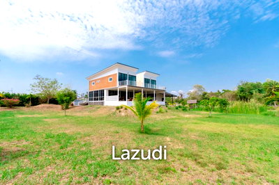 Houses for sale Hua Hin Bus Station : MODERN LOFT-STYLE CONTAINER HOME : 4 bed on large plot 2 rai