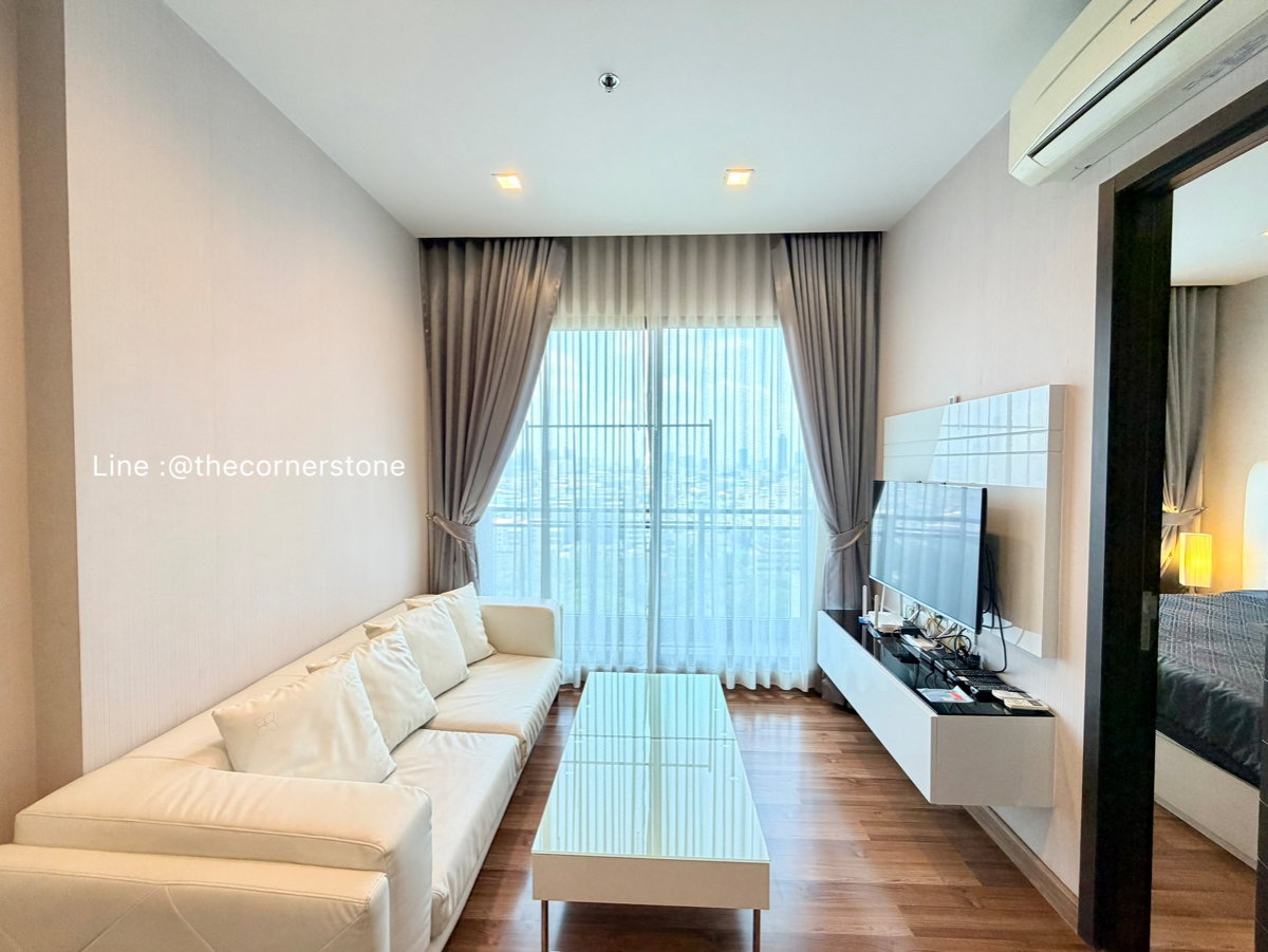 รูป พร้อมให้เช่า❗️" 𝐈𝐕𝐘 𝐀𝐦𝐩𝐢𝐨 " ใกล้ MRT-ศูนย์วัฒนธรรม 1 ห้องนอน  44 ตร.ม.  [ 260200 ] - รูปที่ 6/20