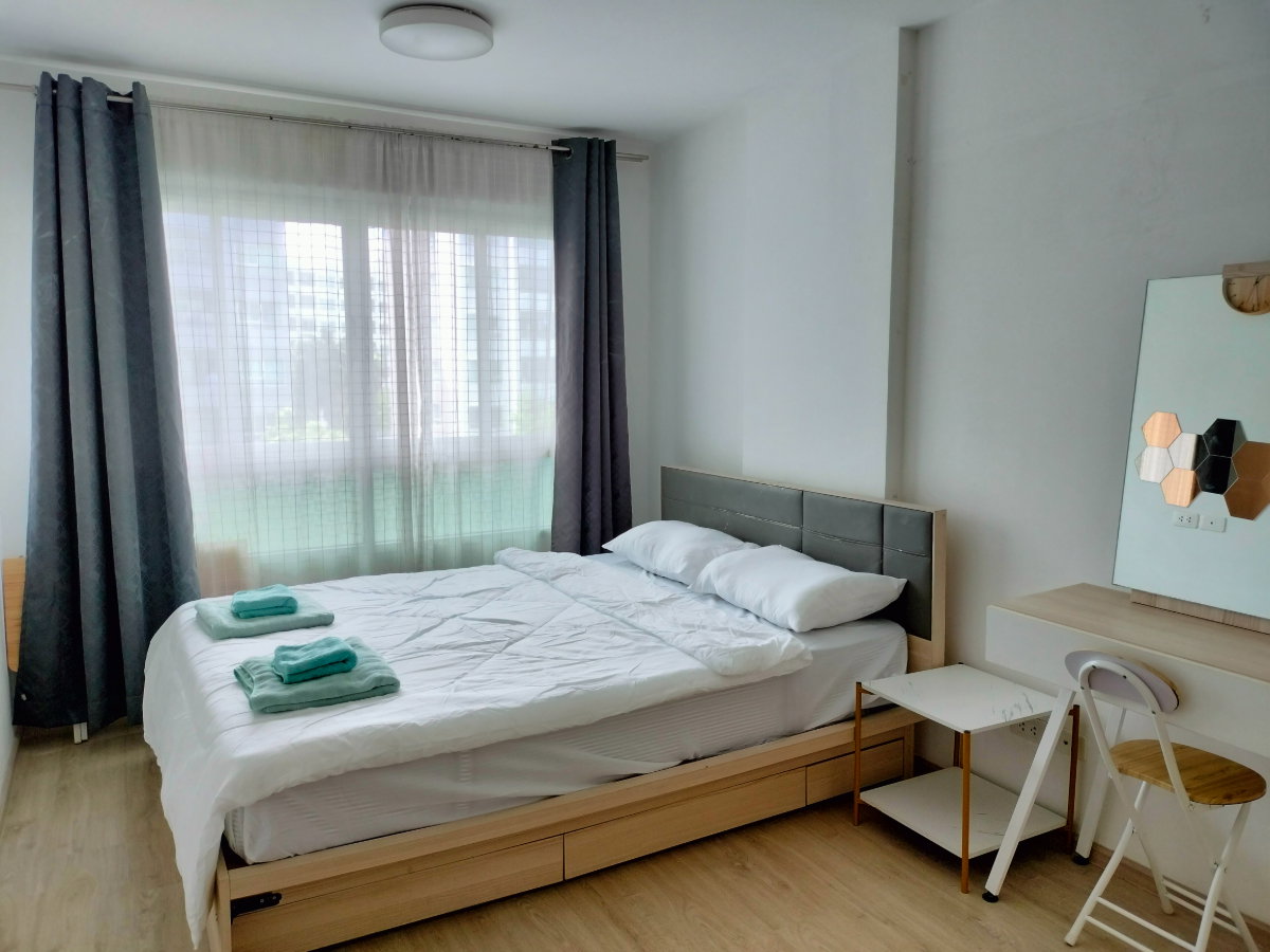 รูป ให้เช่าคอนโด Elio Del Ray ซอยสุขุมวิท 64 ใกล้รถไฟฟ้าปุณณวิถีและอุดมสุข แบบ 1ห้องนอน 1ห้องน้ำ เฟอร์ครบ พร้อม Wifi น่าอยู่ สะดวกสบาย - รูปที่ 7/30