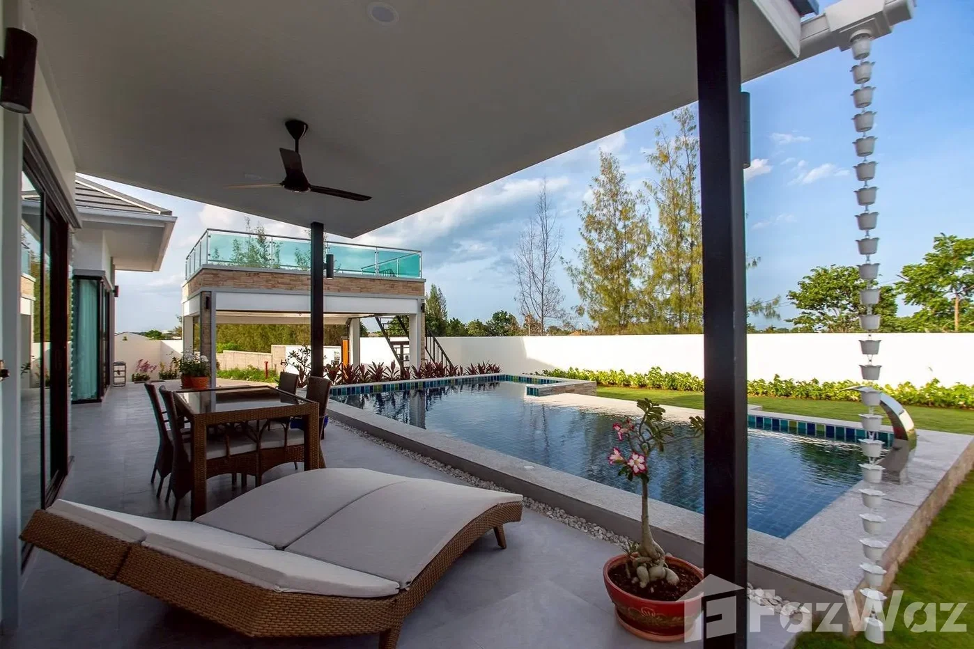 รูป วิลล่าให้เช่า 3 ห้องนอน ในโครงการ บอนแอร์ วิลล่า หัวหิน 6129769 - รูปที่ 2/23