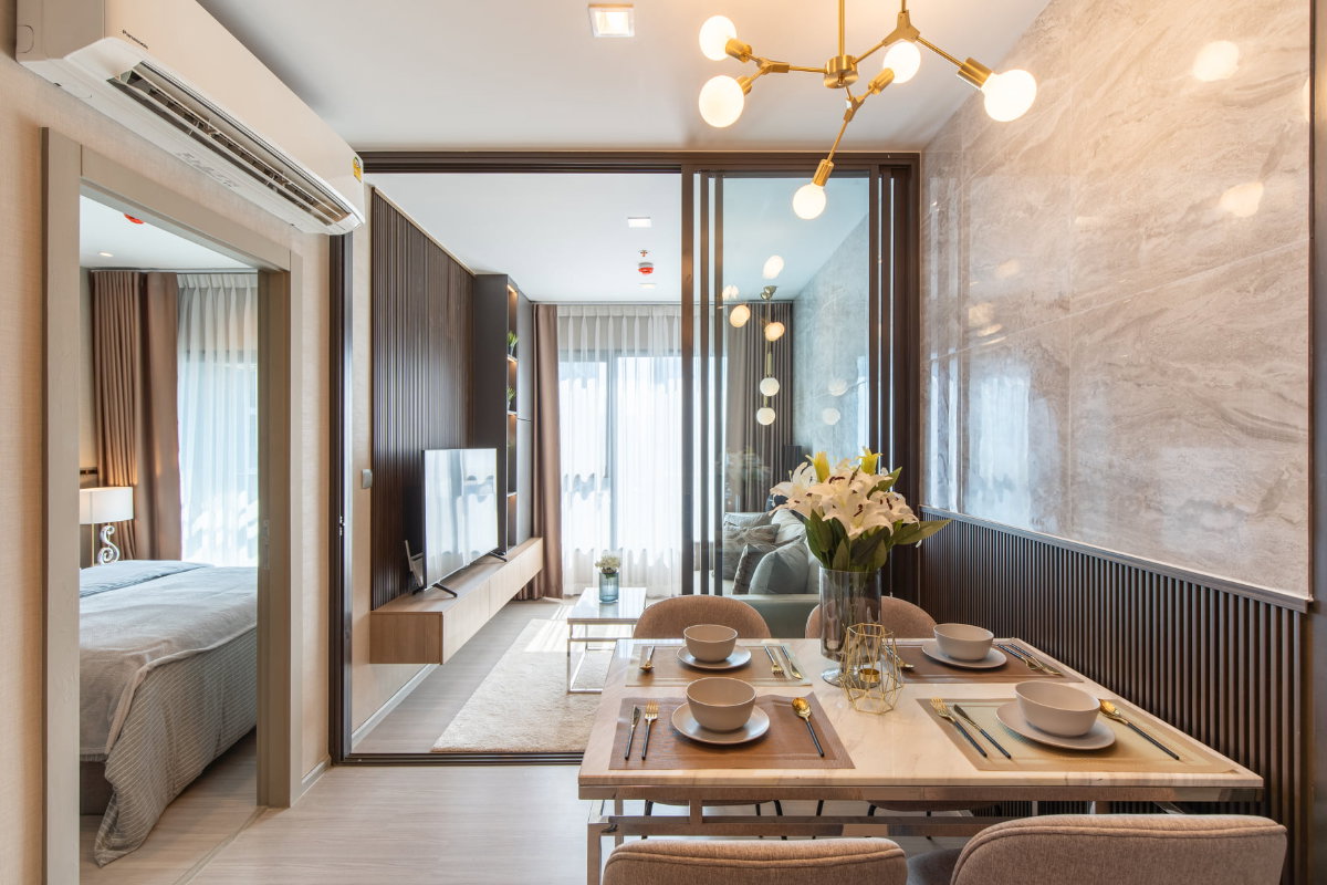 รูป ✅ ✅ ให้เช่า - Life Asoke Rama 9 , Luxury Class 1 ห้องนอน พร้อมเข้าอยู่ ติดต่อไลน์ @bktasset หรือโทร 095-325-8928 - รูปที่ 1/13