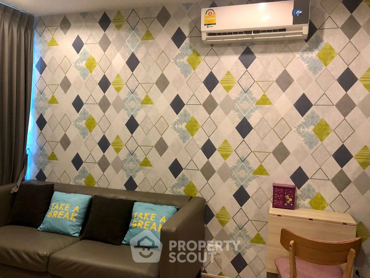 picture Pet-Friendly 1-BR, 30 Sqm Ideo Wutthakat, 200m to BTS Wutthakat (ID 2101037) - 3/10
