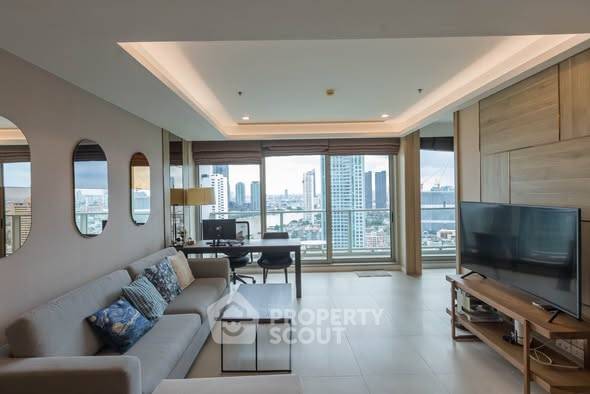 รูป คอนโด 2-ห้องนอน ที่ เดอะ ริเวอร์ คอนโดมิเนียม ใกล้ BTS สะพานตากสิน (ID 2440828) - รูปที่ 1/13